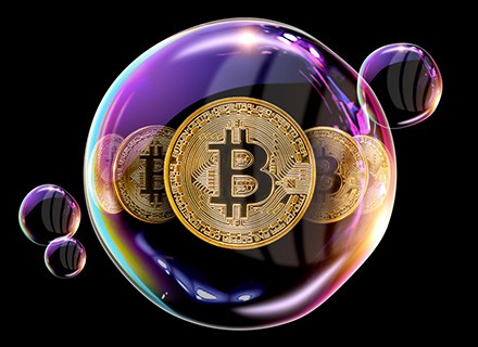 cryptocurrency bubble